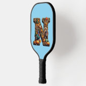 Kaderbrief N Thanksgiving-stijl Pickleball Paddle (Links)