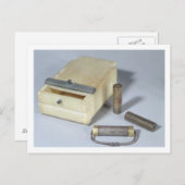 Kaders voor broodroosters en flessen voor bronzen briefkaart (Voorkant / Achterkant)