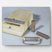 Kaders voor broodroosters en flessen voor bronzen  fotoplaat (Voorkant)