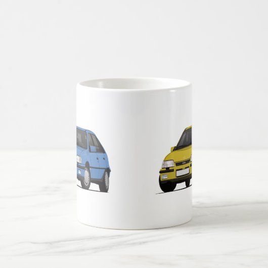 Kadett E GSi - 2 afbeeldingen - Koffiemok (Center)