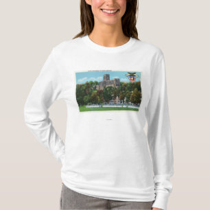 Kadetten die aan de Scene van de Gronden van de Pa T-shirt