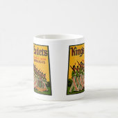 Kadetten van koning Asparagus Label Koffiemok (Center)