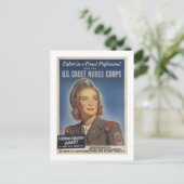  kadetverpleegsters briefkaart (Staand voorkant)