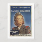  kadetverpleegsters briefkaart (Voorkant)