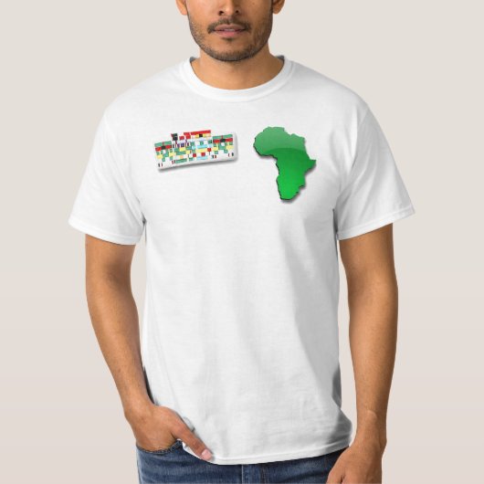 Kadhafi's Afrtica T-shirt (Voorkant)