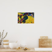 Kadinsky Schilderij Poster (Keuken)