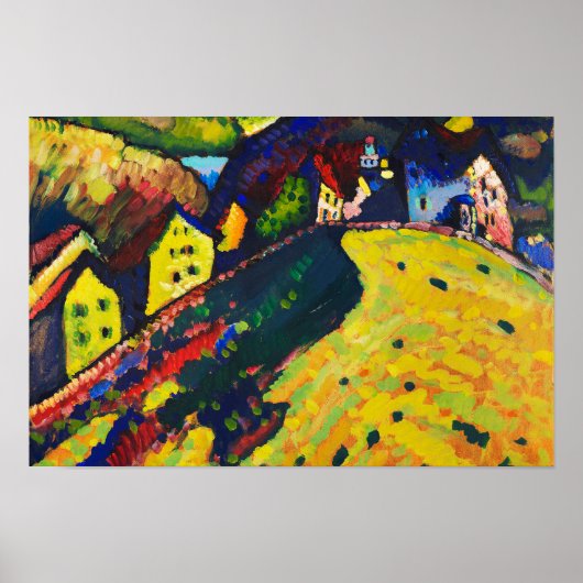 Kadinsky Schilderij Poster (Voorkant)
