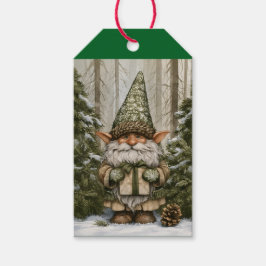 Kado gevende elf cadeaulabel