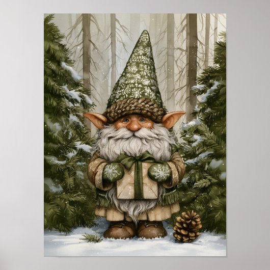 Kado gevende elf poster (Voorkant)