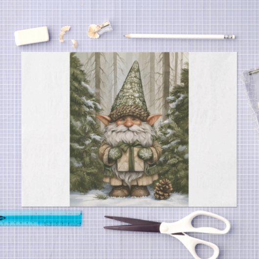 Kado gevende elf tissuepapier (Craft)