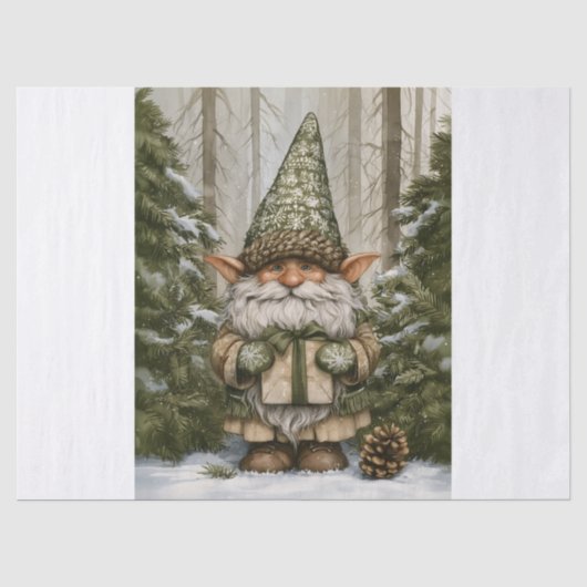 Kado gevende elf tissuepapier (Voorkant)