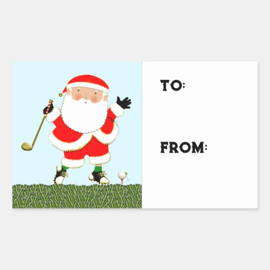 Kado Golf Vakantie Labels (Voorkant)