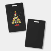 Kado Kerstboom Chauffeur Schoolbus Badge (Voor- en achterkant)