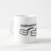 Kado voor computergekker met Kerst Koffiemok (Voorkant links)