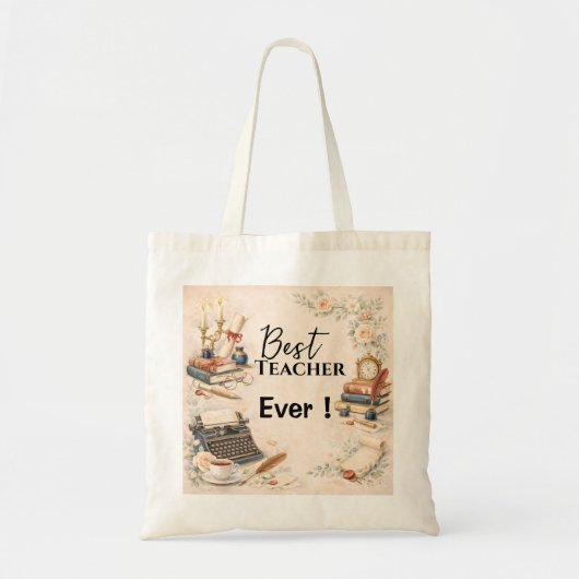 Kado Voor Engels Docent Bedankt Einde Schooljaar Tote Bag (Voorkant)