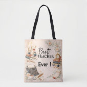 Kado Voor Engels Docent Bedankt Einde Schooljaar Tote Bag (Voorkant)