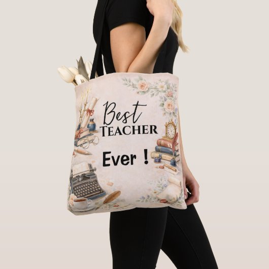 Kado Voor Engels Docent Bedankt Einde Schooljaar Tote Bag (Dichtbij)
