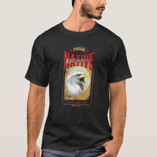Kadohadacho Native American Eagle Spirit  H T-shirt