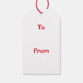 Kadootjes met Schotse Terriër en Schotse Plaid Ker Cadeaulabel (Achterkant)