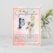 Kadootjes voor kleindochter | Van Opa Oma Familie Kaart (Staand voorkant)