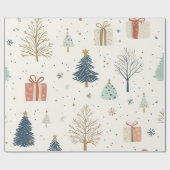 Kadopapier Kerst Cadeaupapier (Vlak)