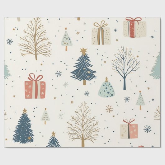 Kadopapier Kerst Cadeaupapier (Vlak)