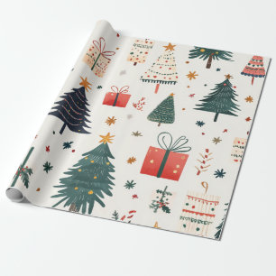 Kadopapier kerst  cadeaupapier
