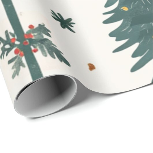 Kadopapier kerst  cadeaupapier (Rol Hoek)