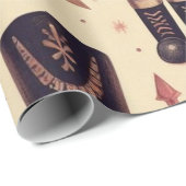 Kadopapier kerst notenkraker cadeaupapier (Rol Hoek)