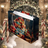 Kado's Galore Kerstcadeautas Groot Cadeauzakje