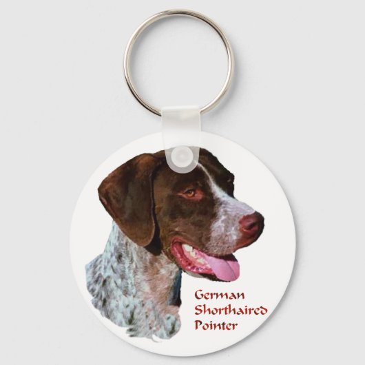 Kado's voor Duitse Staande Hond Sleutelhanger (Voorkant)