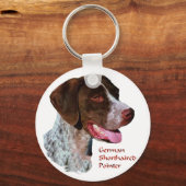 Kado's voor Duitse Staande Hond Sleutelhanger (Voorkant)