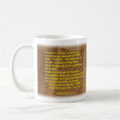 Kadosh, Hebreeuws voor de Heilige Stoel Koffiemok (Links)