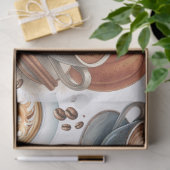 Kadoverpakkings papier met pompoen spice illustrat (Geschenk)