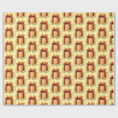 Kadoverpakkings papier voor Thanksgiving (Vlak)
