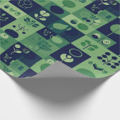 Kadoverpakkingsvel, Seizoensgebonden Kerst Decorat Cadeaupapier (Hoek)