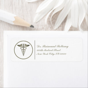 Kaduceus Return Address Label