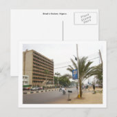 Kaduna Street, Nigeria Briefkaart (Voorkant / Achterkant)