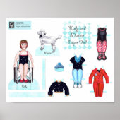 Kady en Maxine Papier Doll Set - Afspelen of Displ Poster (Voorkant)