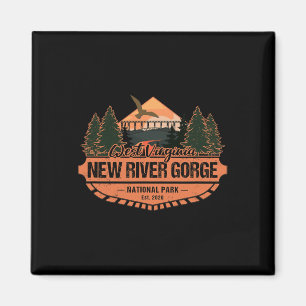 Kaedam-cadeaus New River Gorge National Park Wande Magneet