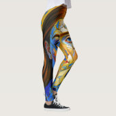 “Kaela” - Patroon van een Verleden Leggings (Rechts)