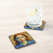 “Kaela” - Pattern of a Past Bier Onderzetter (Rechterzijde)