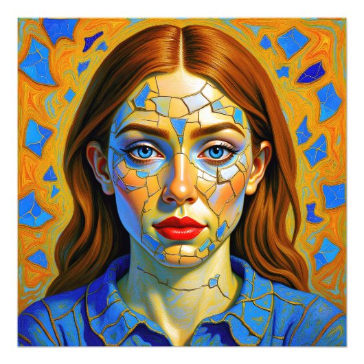 “Kaela” - Pattern of a Past Foto Afdruk (Voorkant)