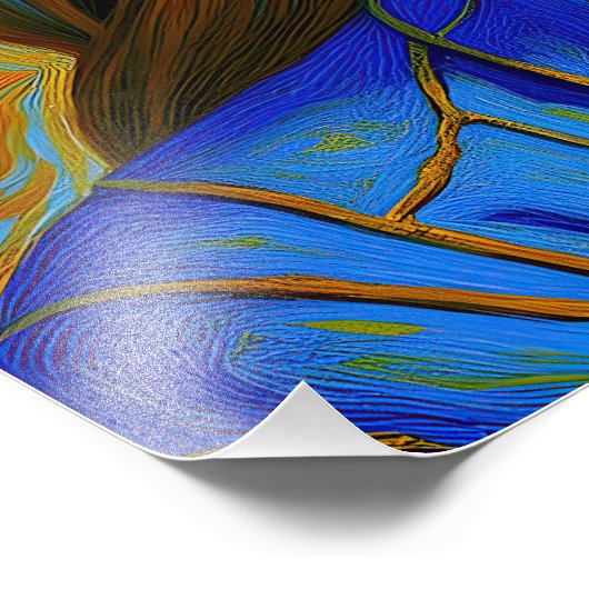 “Kaela” - Pattern of a Past Foto Afdruk (Hoek)