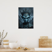 Kael'Thar de Leegtekoning – Poster voor donkere fa (Keuken)