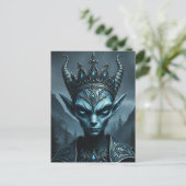 Kael'Thar Void King - Gotische Donkere Fantasy Ans Briefkaart (Staand voorkant)