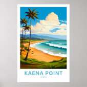 Kaena Point Hawaii Reisprint Poster (Voorkant)