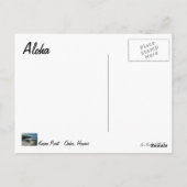 Ka'ena Point Post Card Briefkaart (Achterkant)