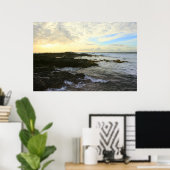 kaena point sunset oahu poster (Thuiskantoor)