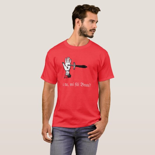 kaesar en brutus t-shirt (Voorkant volledig)